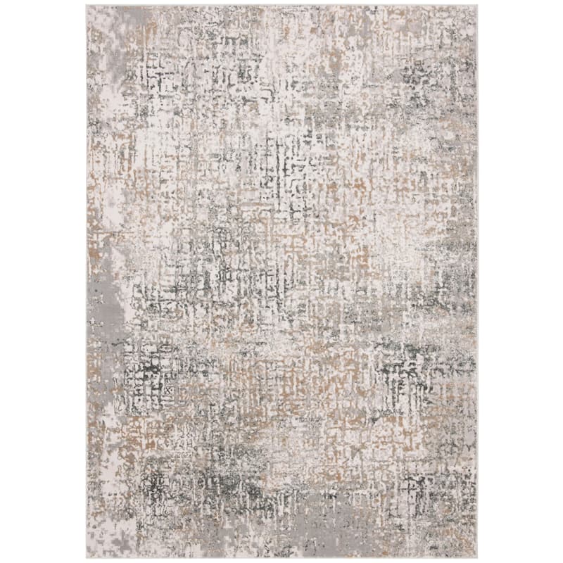 SAFAVIEH Vogue Claudia Modern Abstract Rug - 5'3" x 7'6" - Beige/Grey