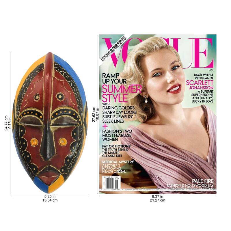 NOVICA Handmade Uzoma Wood Mask (Ghana)