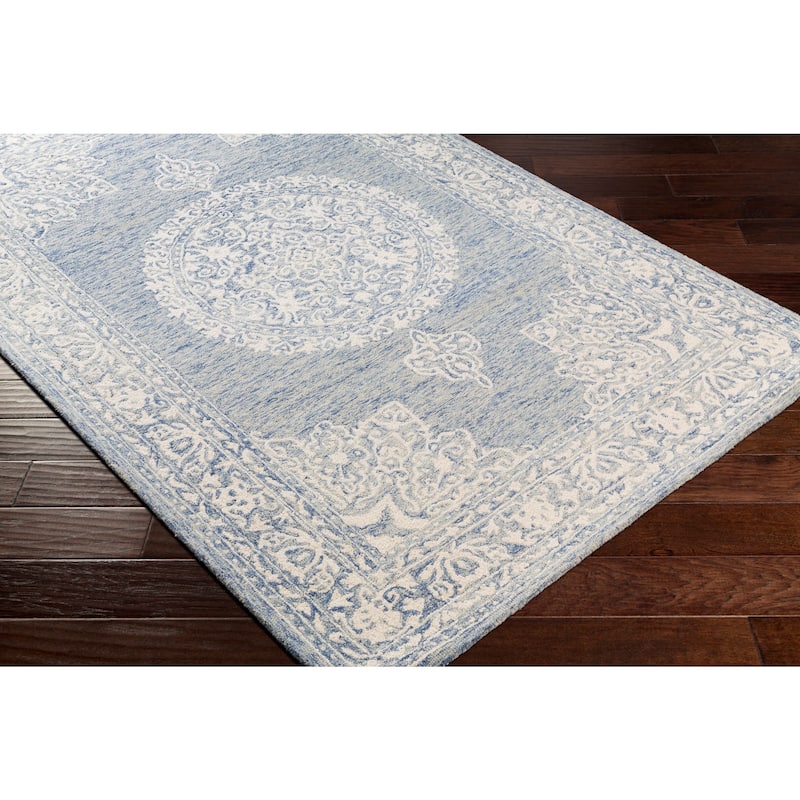 Mandira Handmade Medallion Wool Area Rug