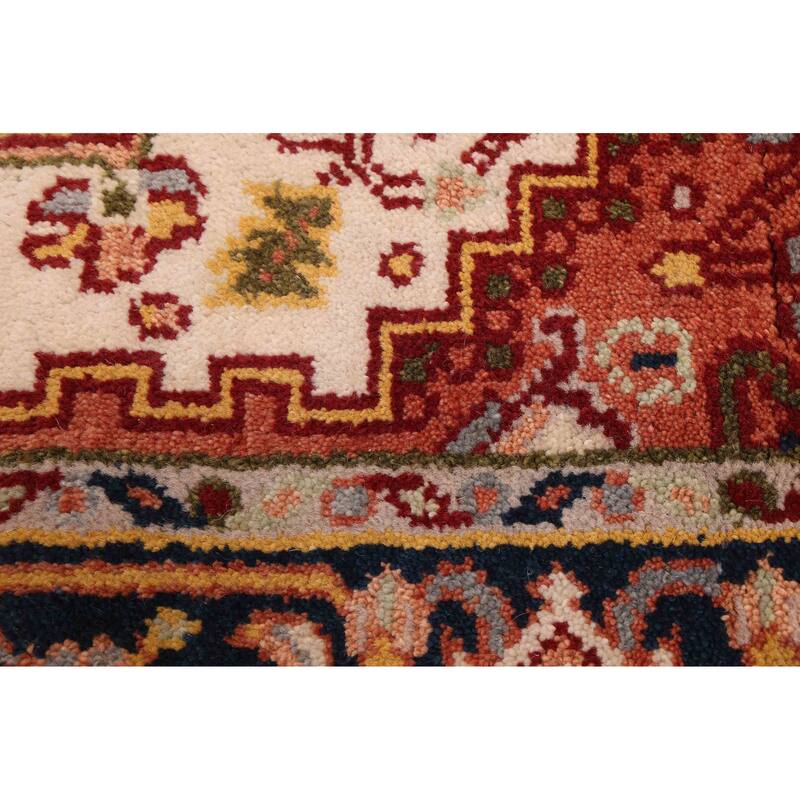 ECARPETGALLERY Hand-knotted Serapi Heritage Cream Wool Rug - 3'9 x 5'10