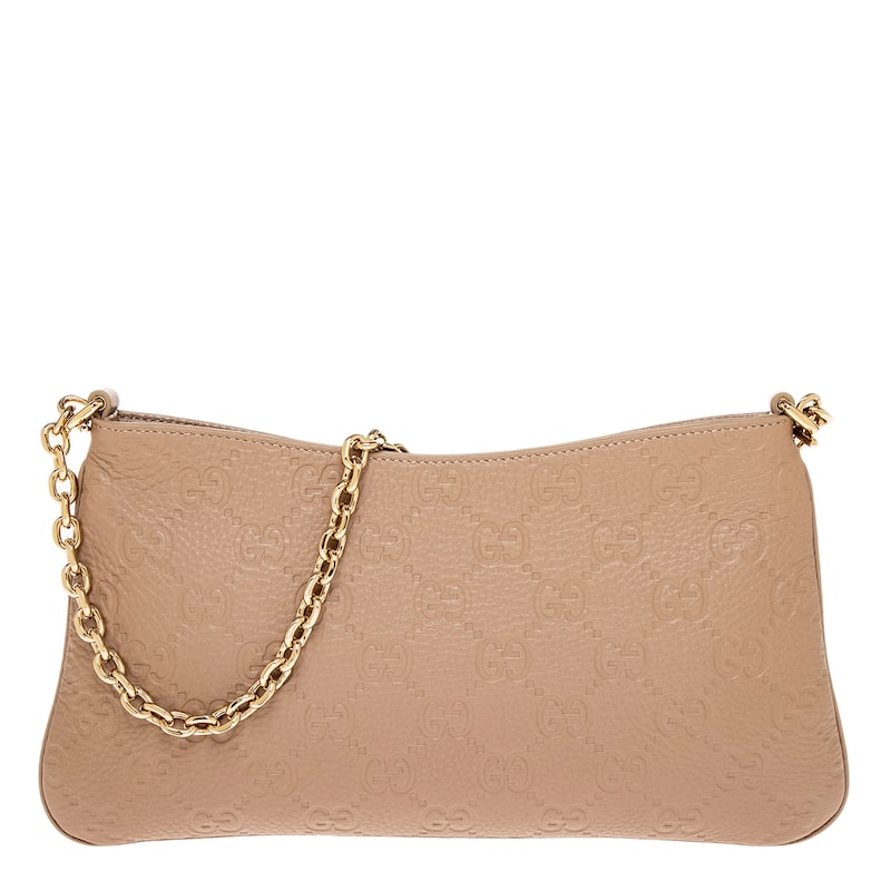 Gucci GG Emblem Medium Shoulder Bag
