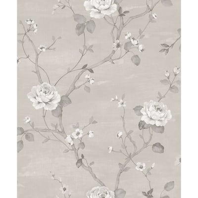 Galerie Wallcoverings Palazzo 2 Luisella Floral Vine Vinyl on Non-woven Matte Wallpaper Roll
