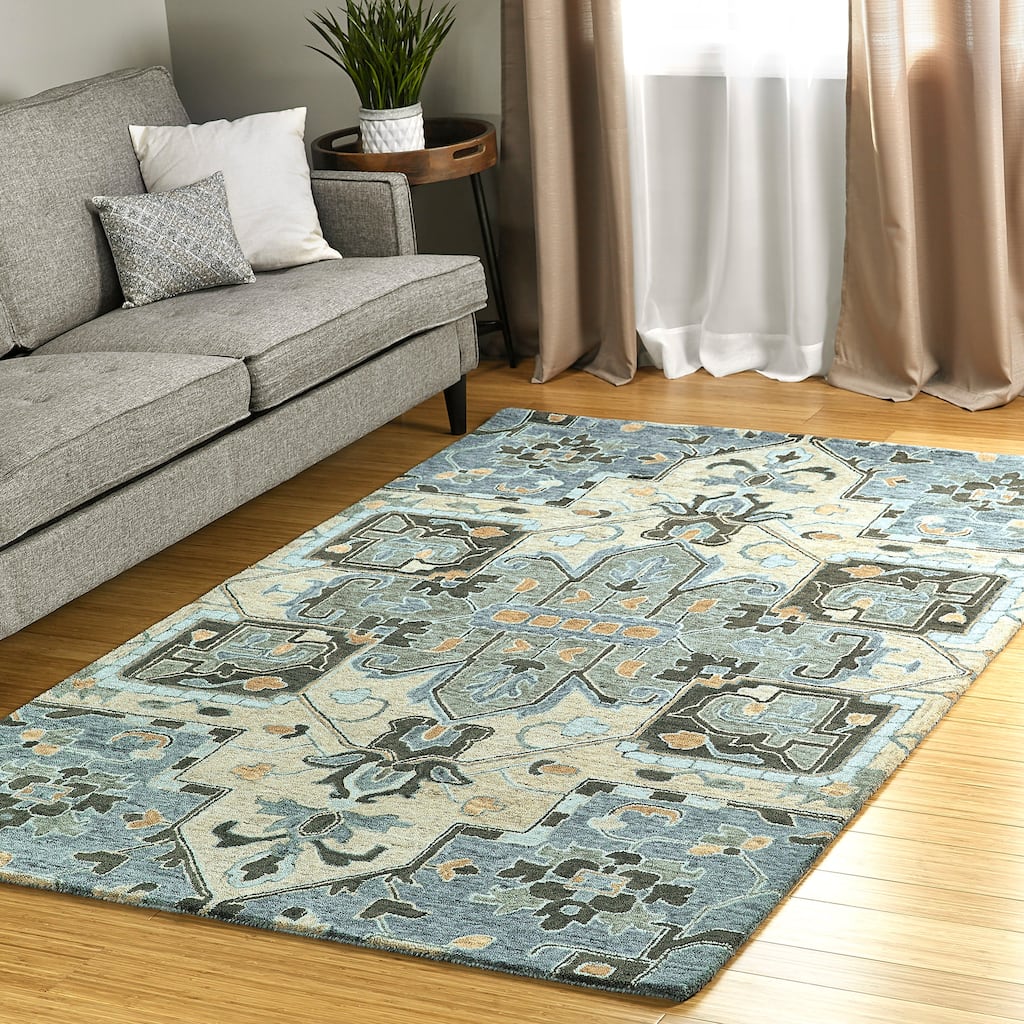 Finerie Hand-Tufted Wool Area Rug