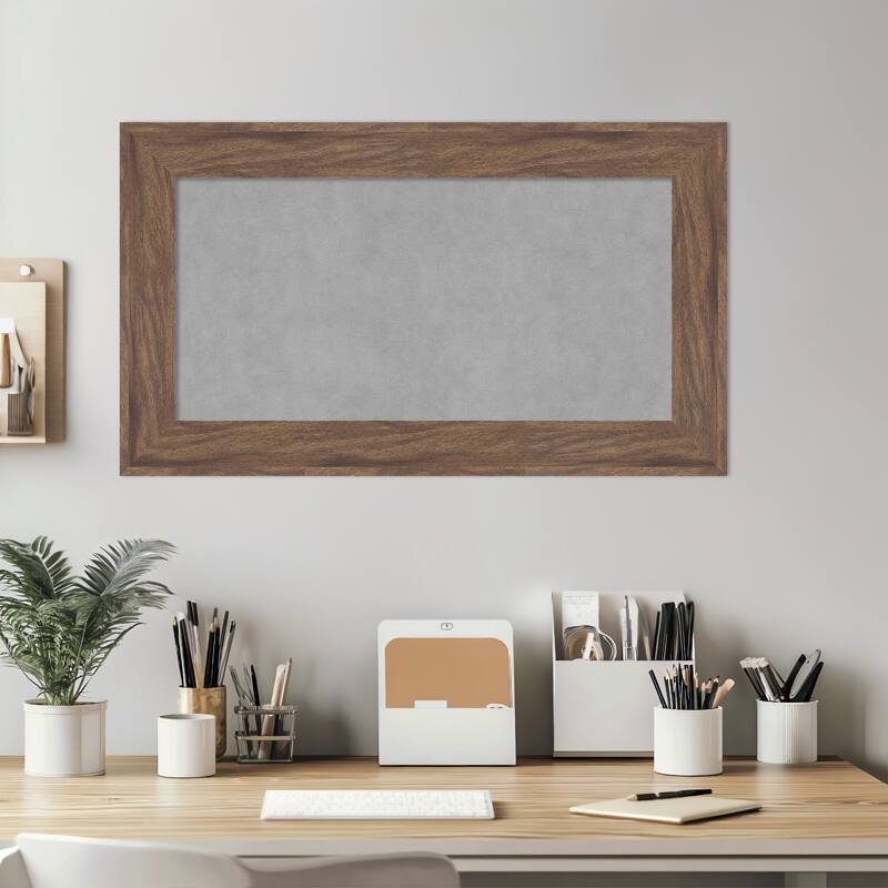 Amanti Art Pia Medium Brown Framed