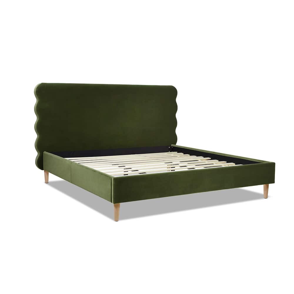 Jennifer Taylor Home Stockholm Scallop Platform Bed