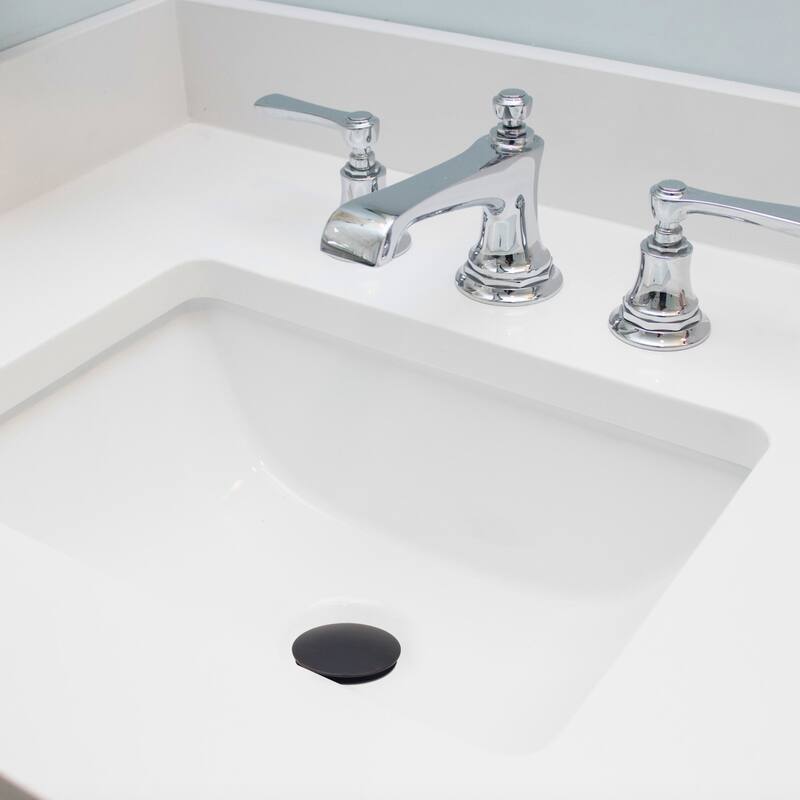 Pop-up Bathroom Sink Drain Without Overflow