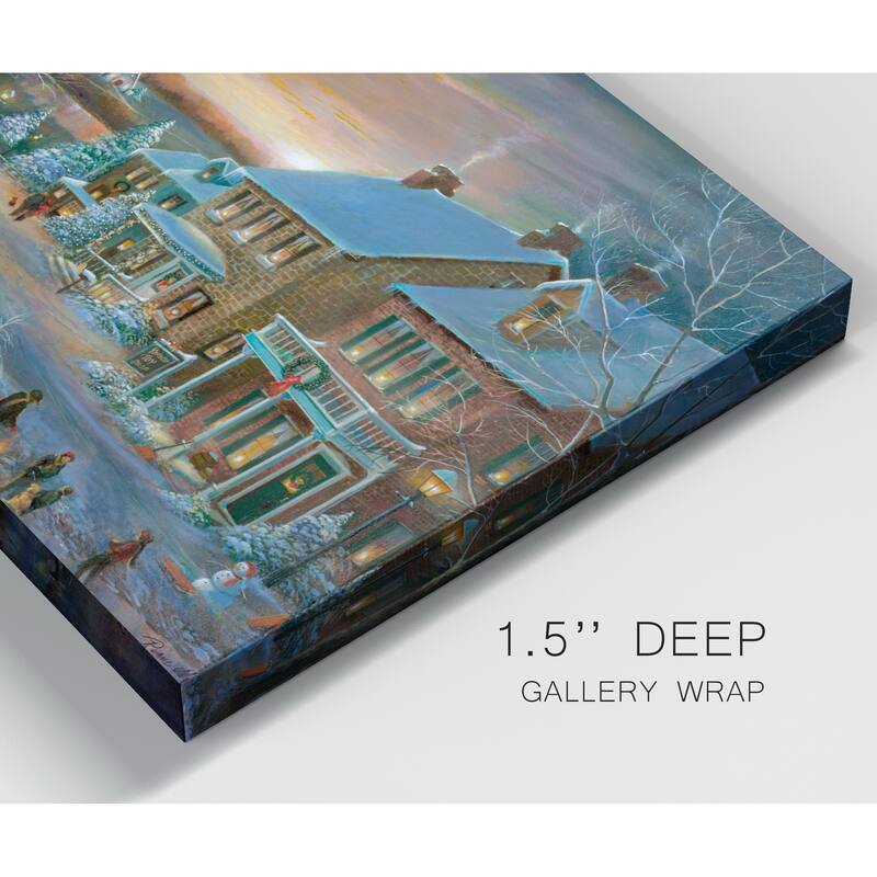 Home For The Holidays-Premium Gallery Wrapped Canvas - Ready to Hang