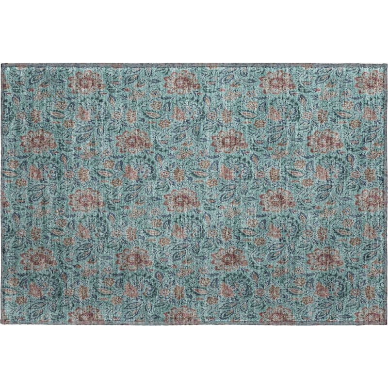 Premium Washable Super Soft Floral Mayfield Rug