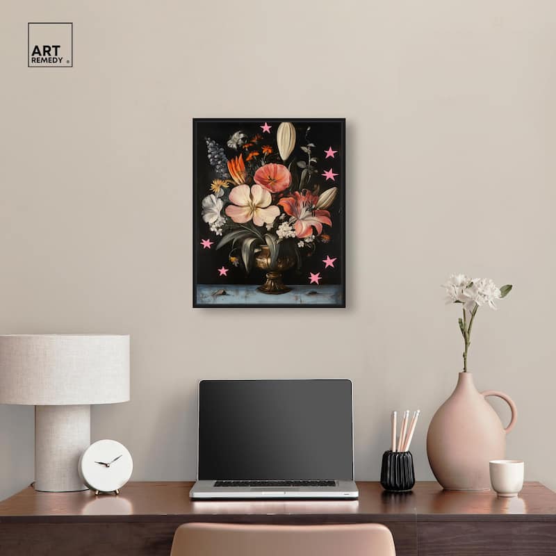 TANY's Floral Universe I Canvas by Art Remedy