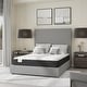 preview thumbnail 29 of 29, Kingsdown Prime Owington Collection 12 Inch Tight Top Innerspring or 13.5 Inch Euro Pillow Top Luxury Mattress with Set Option White/Blue - Full - Low Profile - Cushion Firm