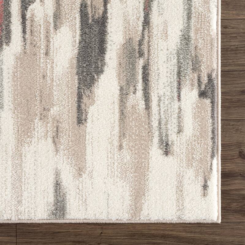 Abani Porto Contemporary Abstract Area Rug