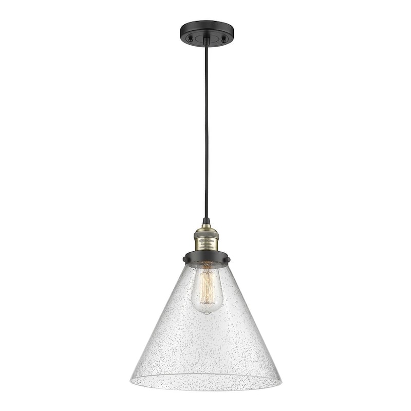 Innovations Lighting X-Large Cone Single Light 12" Wide Pendant