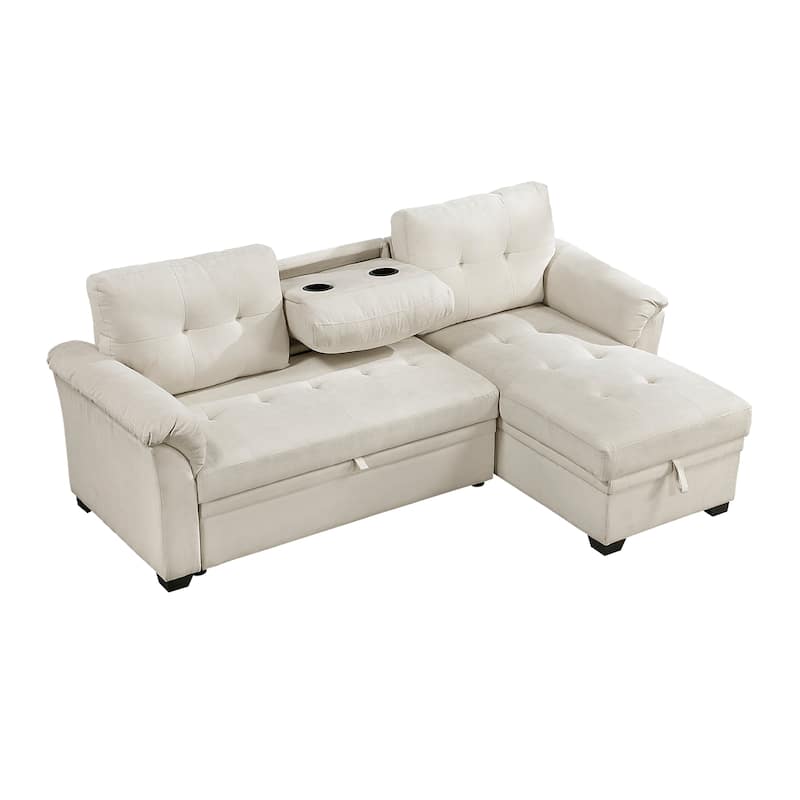 Fremont & Park Holden Textured 2-Piece Reversible Sectional Sofa - Reversible Chaise