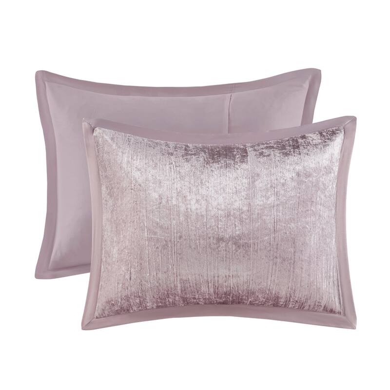 Madison Park Reagan 5 Piece Crinkle Velvet Comforter Set