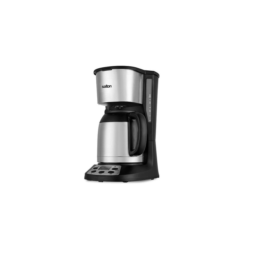 https://ak1.ostkcdn.com/images/products/is/images/direct/5efb0e21f546d1b4607c7ae575564c1e43de0998/Salton-Jumbo-Java-FC1667TH-Coffee-Maker-Stainless-Steel-Black.jpg