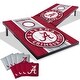 preview thumbnail 1 of 5, Alabama Crimson Tide NCAA Compact 2x3 Tailgate Cornhole Board Set Include Carrying Case