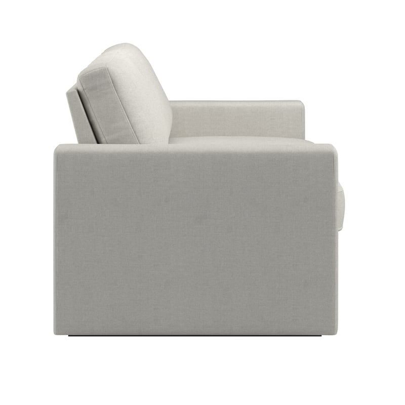 Soma Upholstered Sofa with 2 Hidden Metal Wire Storage Drawers by iNSPIRE Q Modern