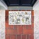 preview thumbnail 4 of 7, Stupell Eclectic Dog Breeds Printed Outdoor Door Mat, design by Lucinda Wei, 18"x30"