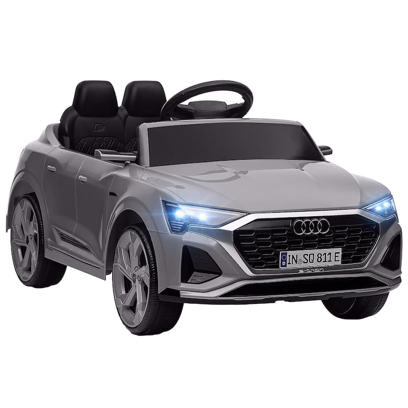 Qaba Audi Q8 e-tron Sportback Licensed 12V Kids Ride on Car, Battery Powered Kids Electric Car Remote 4 Spring Suspension Wheels