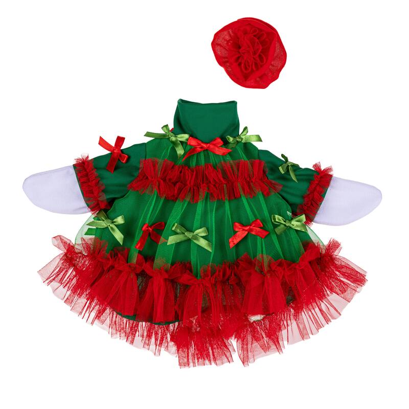 Porch Goose Outfit for Garden Statue - Bows