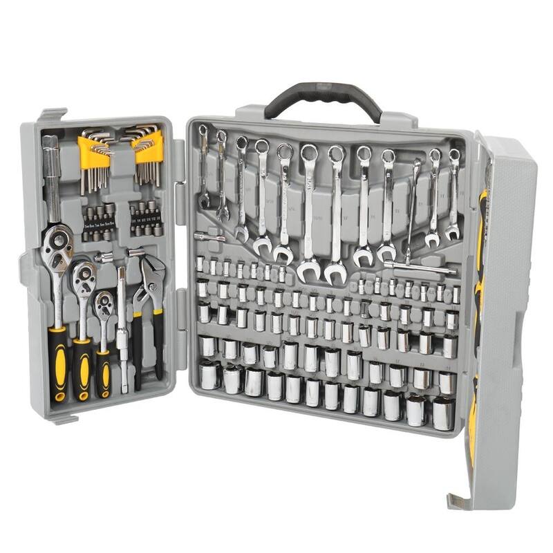 205 PCS Household Hand Tool Set, Auto Repair Tool Kit, for Home or Auto Repair