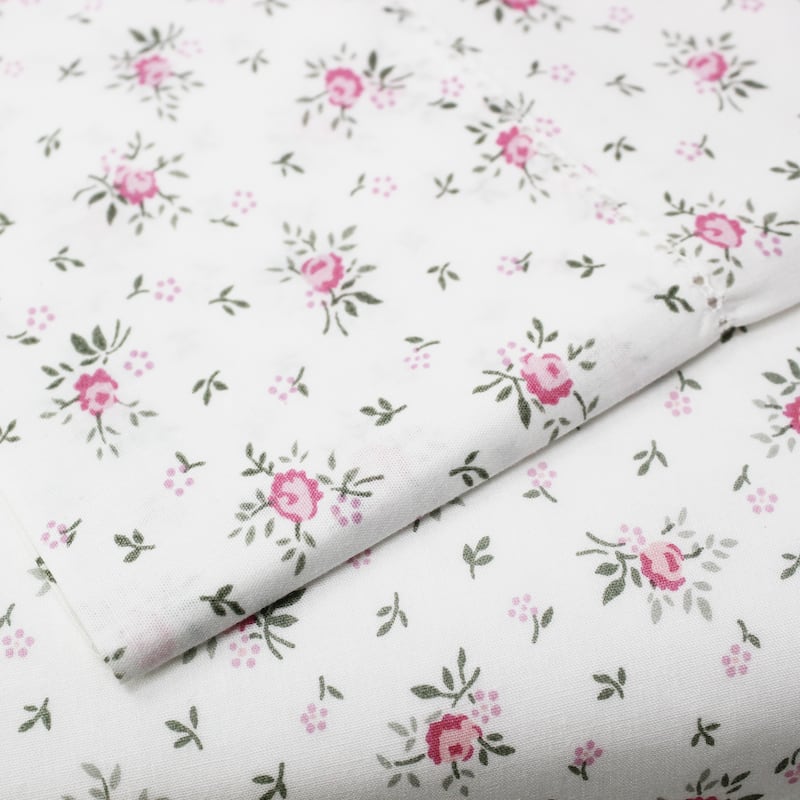 La Fleur Percale Cotton Sheet Set
