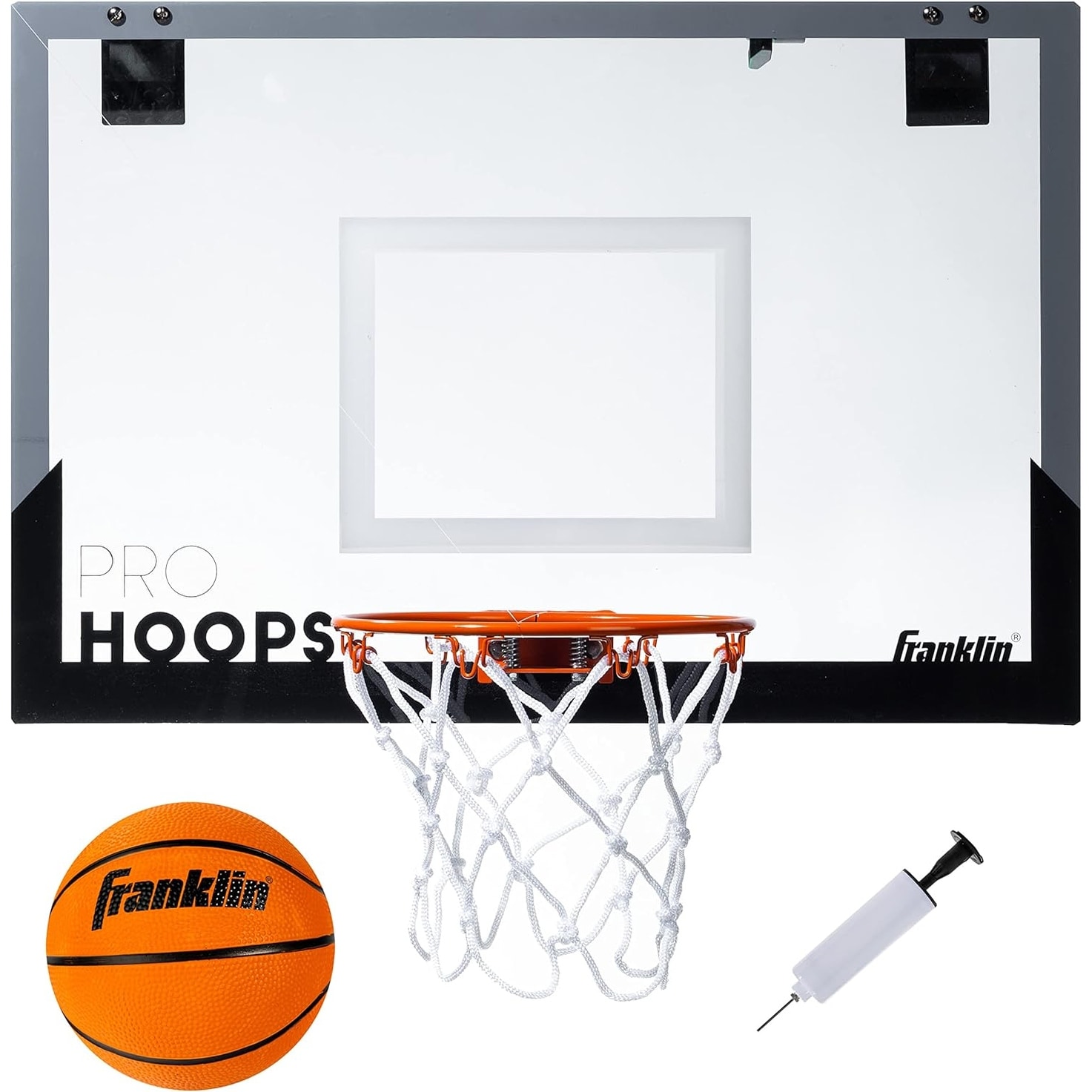 Franklin Sports Mini Basketball Hoops - Kids Indoor Over The Door