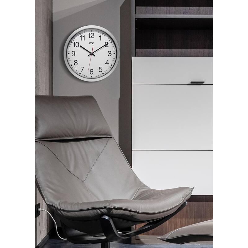 Obsidian 14" Business Clock