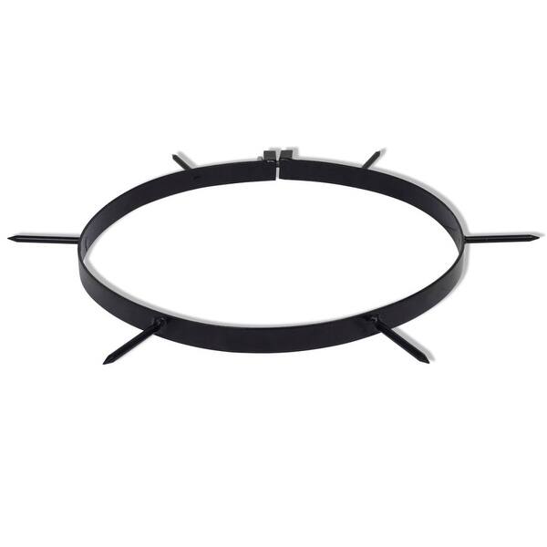 Lawn Aerator Clamp with Spikes 5 pcs Diameter 11.8
