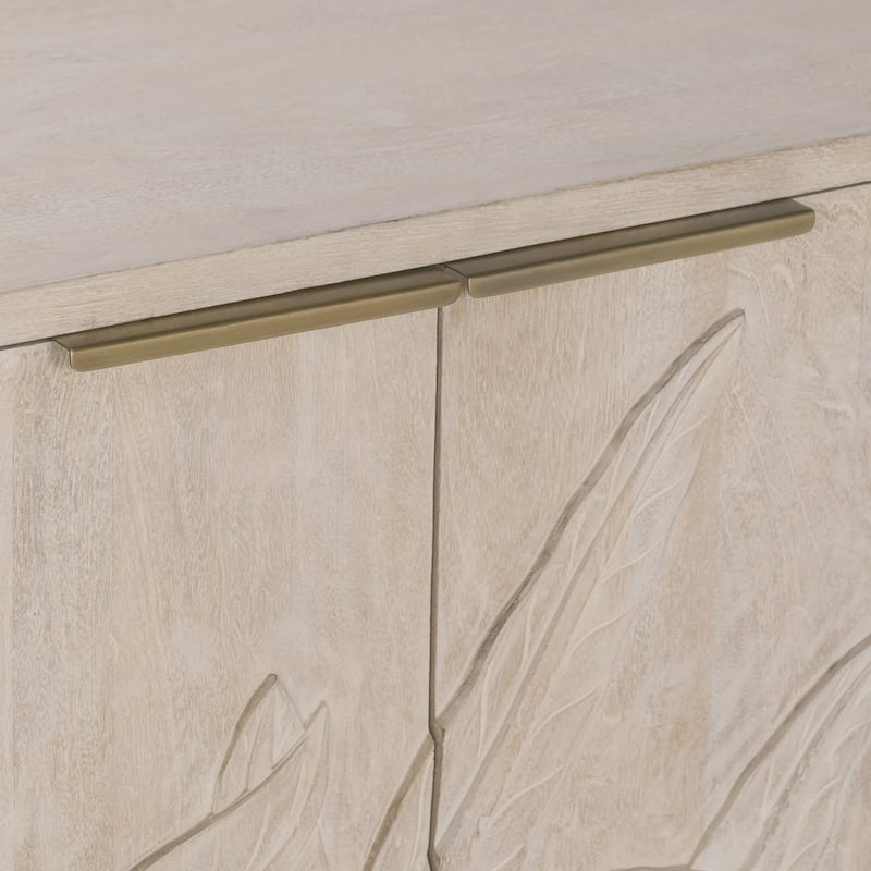 Classic Home Ledro 82" Solid Wood Sideboard