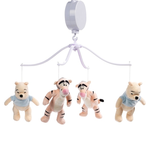 Lambs Ivy Disney Baby Winnie the Pooh Hugs Musical Baby Crib