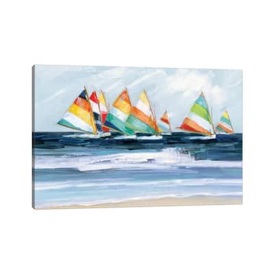 iCanvas "Summer Regatta" by Sally Swatland Canvas Print