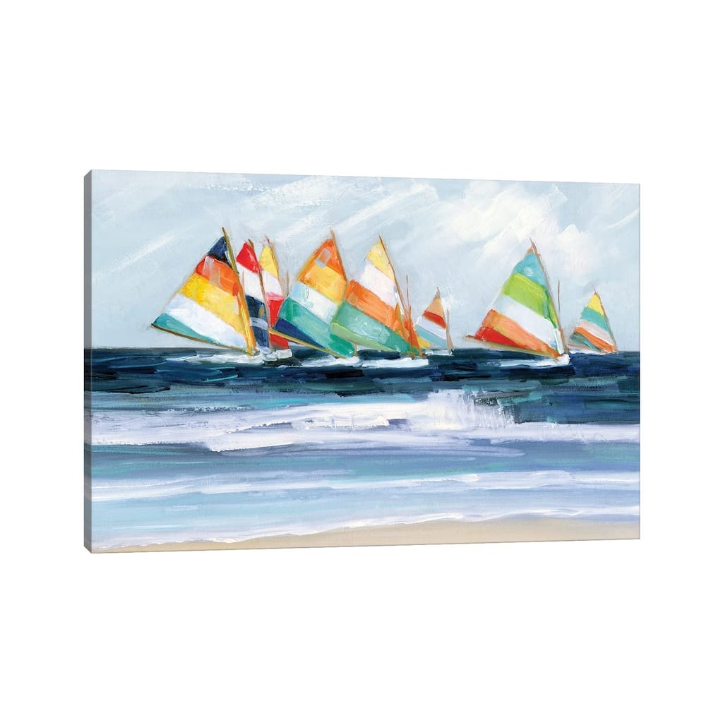 iCanvas "Summer Regatta" by Sally Swatland Canvas Print