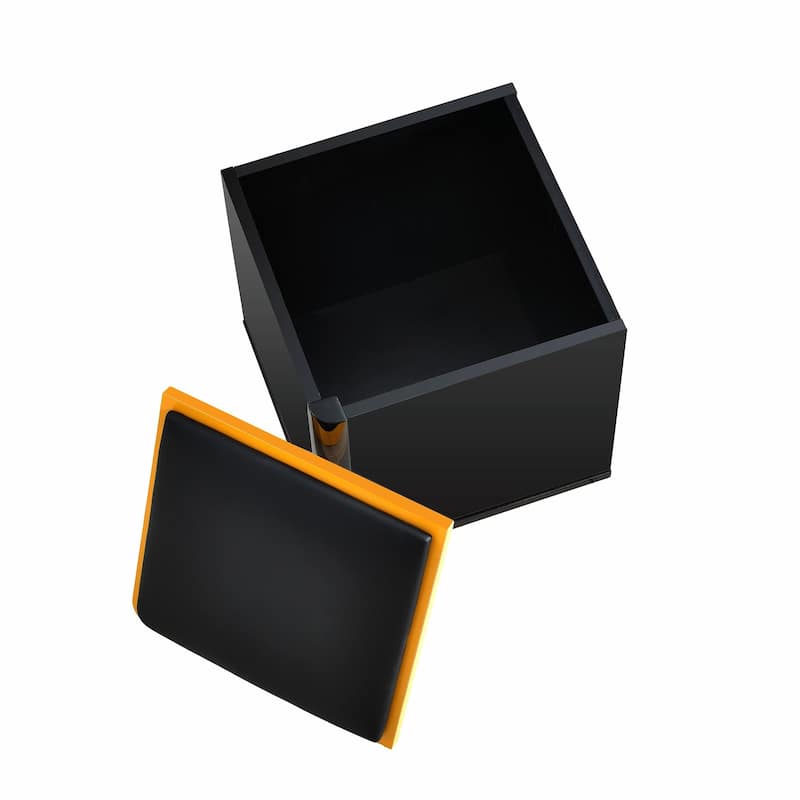 Lift-Top Coffee Table with 4 Storage Stools
