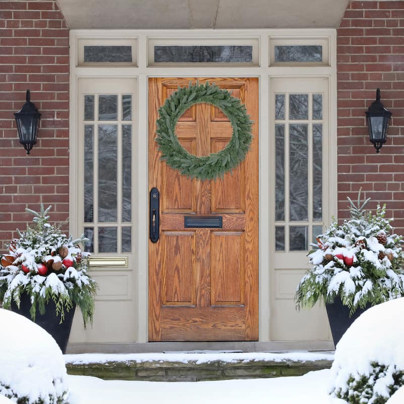 Granville Fraser Fir Artificial Christmas Wreath 36-Inch Unlit - 36"