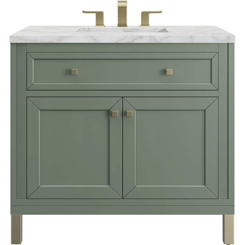 James Martin Vanities 503-V36-3VSL Chicago 36" Free Standing Single