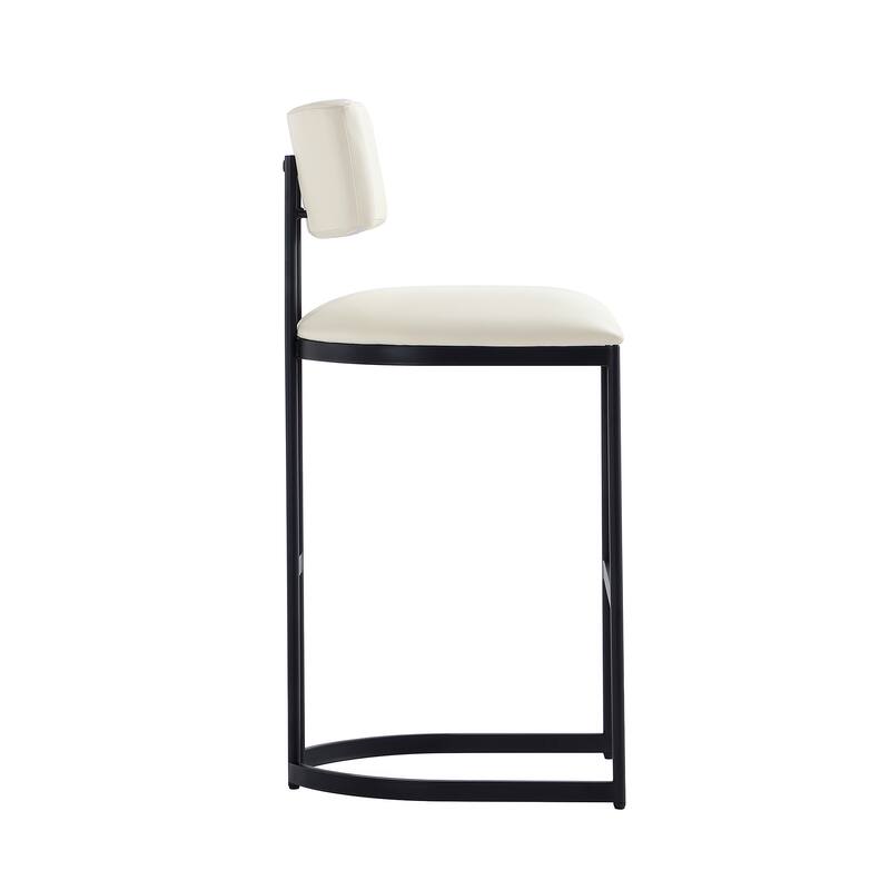 Manhattan Comfort Juno Metal Barstool