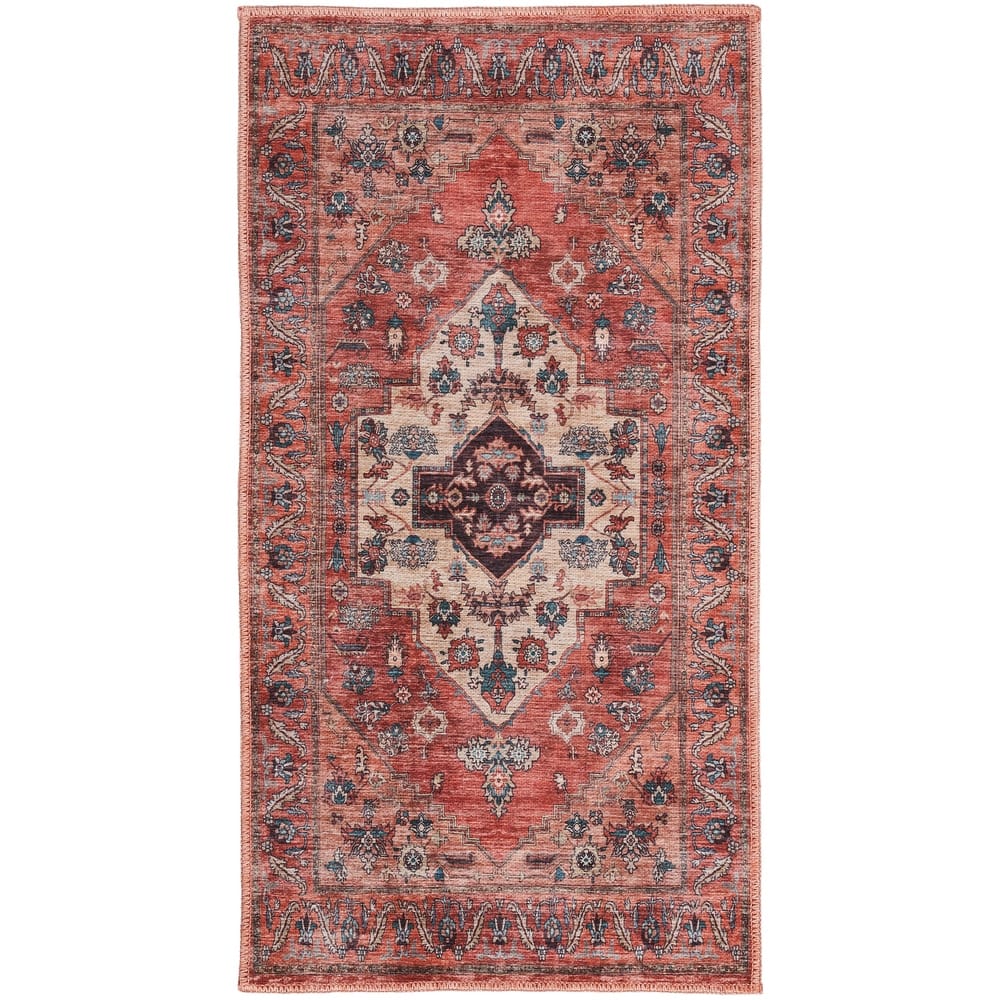 Washable Brilliance Persian Indoor Kitchen & Area Rug