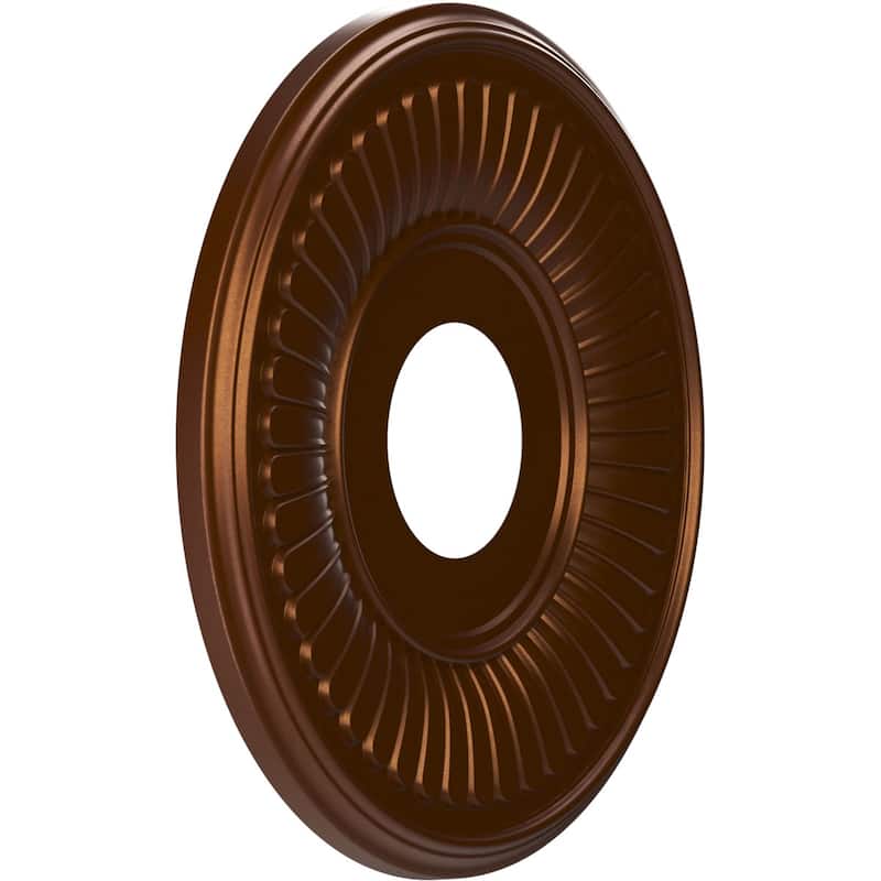 3 1/2" Inside Diameter - Berkshire Thermoformed PVC Ceiling Medallion