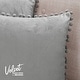 preview thumbnail 30 of 89, Deconovo Velvet Pom-poms Throw Pillow Covers 2 PCS(Cover Only)