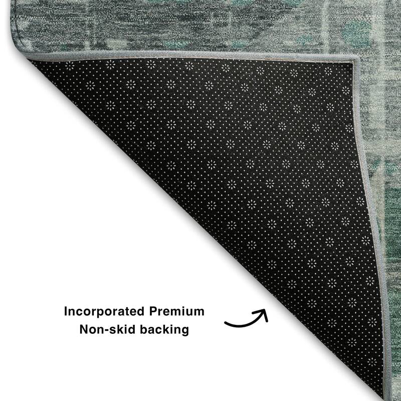 Premium Washable Super Soft Modern Diamonds Mayfield Rug