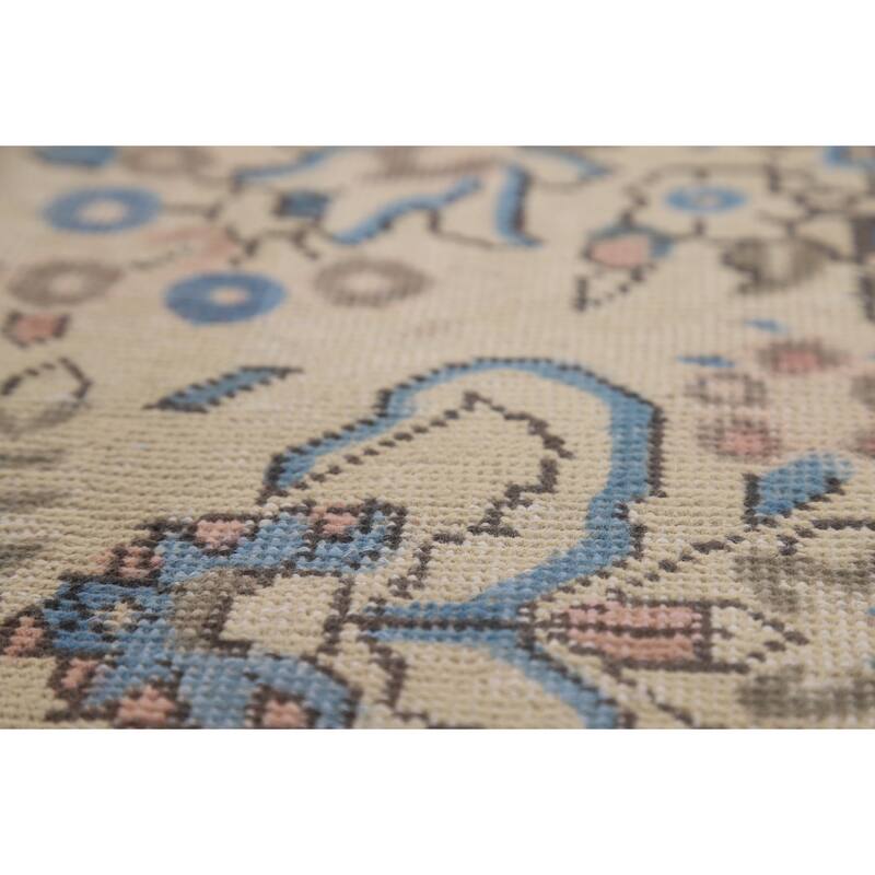 Tabriz Persian Area Rug Hand-Knotted Oriental Wool Carpet - 6'8"x 9'7"