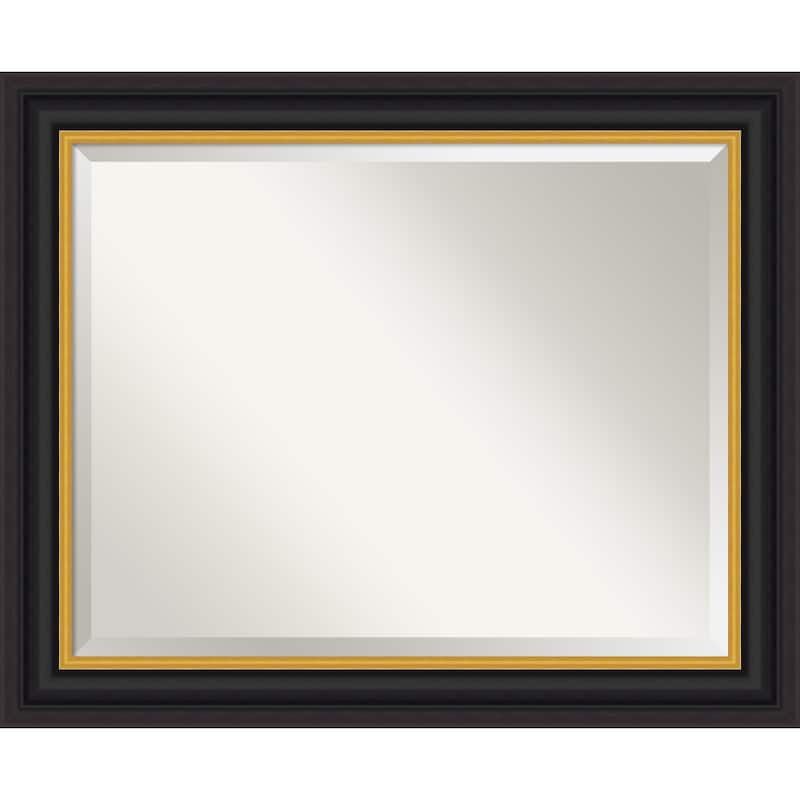 Sierra Beveled Wood Framed Wall Mirror