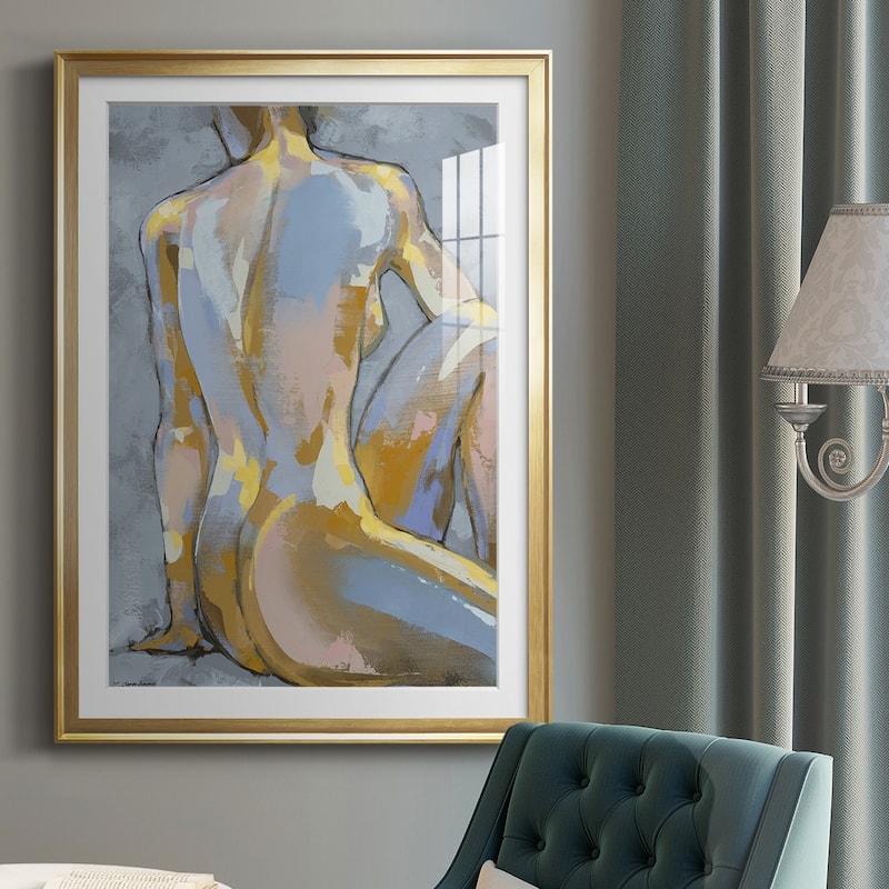 Grey Maiden II Premium Framed Print - Ready to Hang