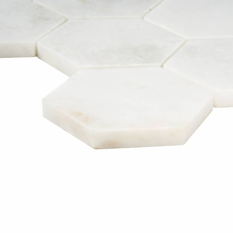 Royal Umbra Marble 3" x 3" Honeycomb Polished Mosaic Tile