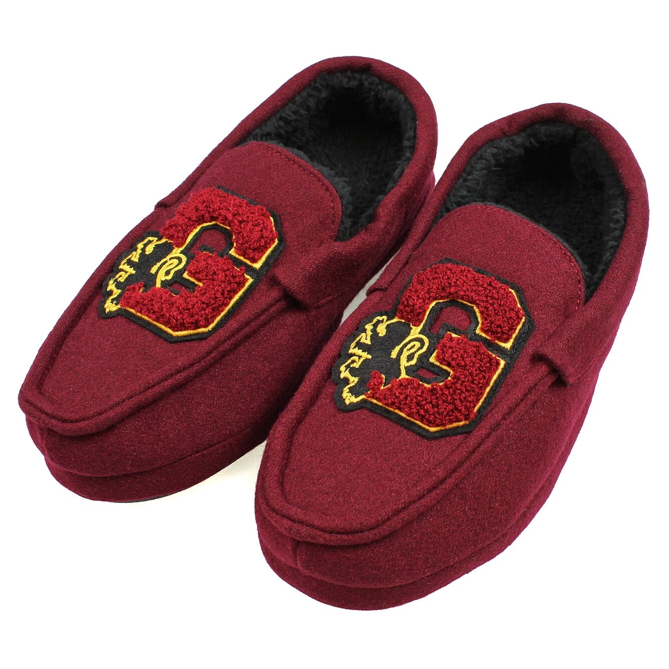mens moccasin bedroom slippers