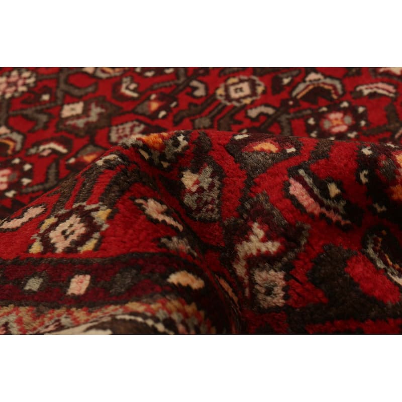 ECARPETGALLERY Hand-knotted Anadol Red Wool Rug - 3'7 x 10'1