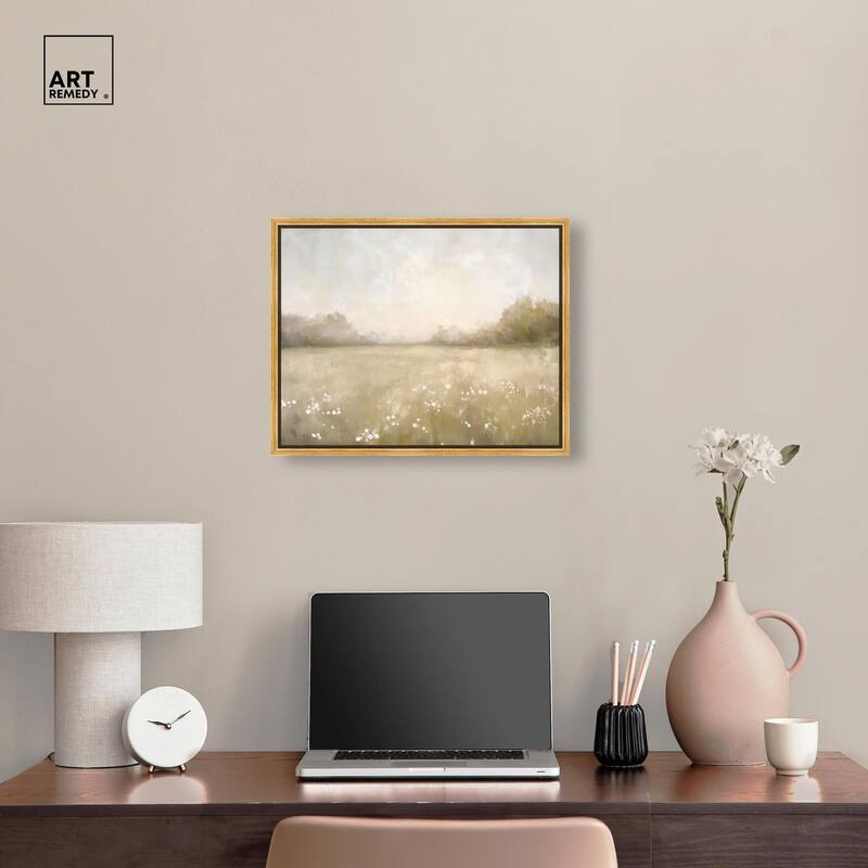 Peaceful Expanse Canvas by Art Remedy