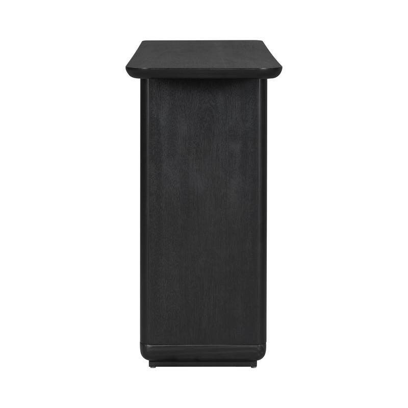 Mirod Elegant Minimalist Console Table with Curved Corners