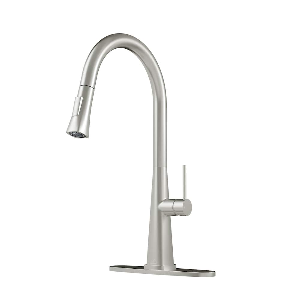 Single Handle Pull-Down Sprayer Kitchen Faucet